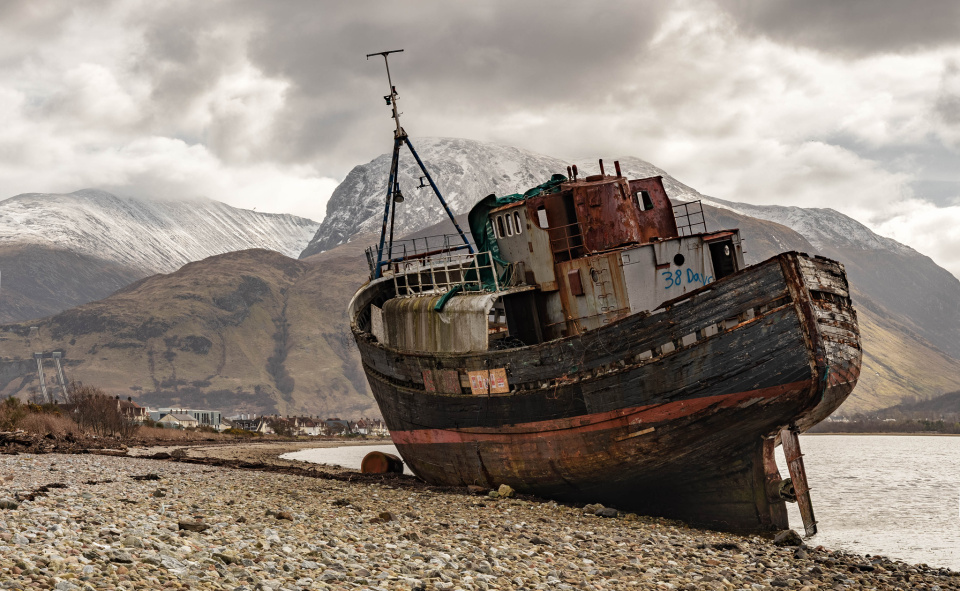 Wrecked Fishing Boat, The MV Dayspring