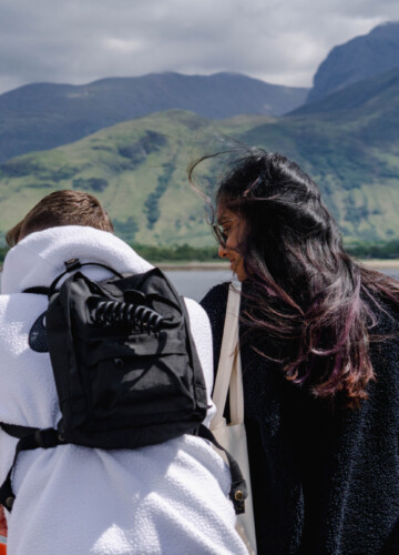 Passengers Aboard Cruise Loch Linnhe Daytime Cruise Looking Towards Ben Nevis